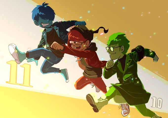 怒涛の10周年を駆け抜け、三人称11周年おめでとうございます!これからも応援しております。
#3nsart 