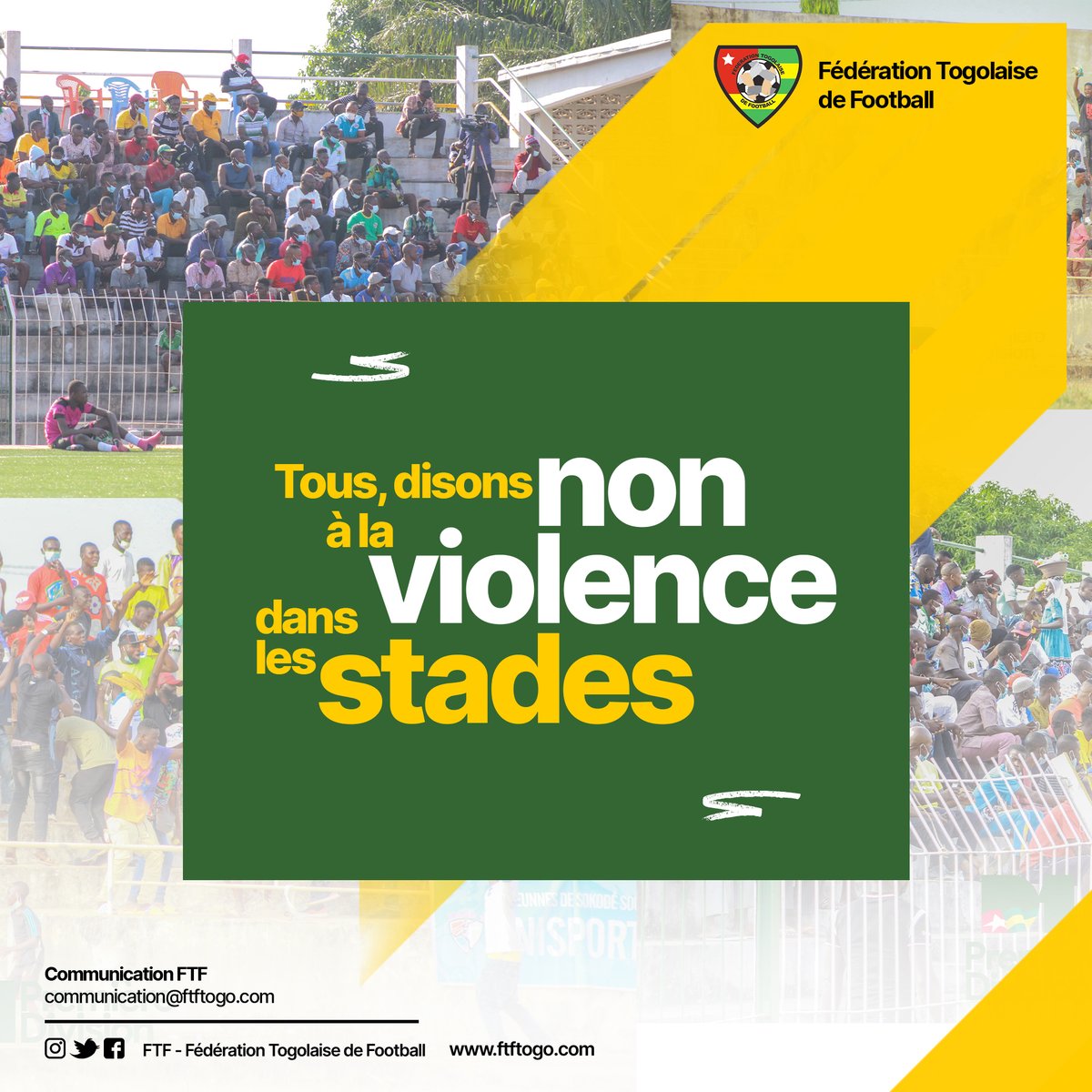 FtfTogolaise's tweet photo. 🟥#PremièreDivision | La FTF lève la suspension du stade de Sokodé, mais Sémassi reste sous sanctions

En savoir plus ➡️https://t.co/WUhauUBWKu https://t.co/w17hlHfySQ