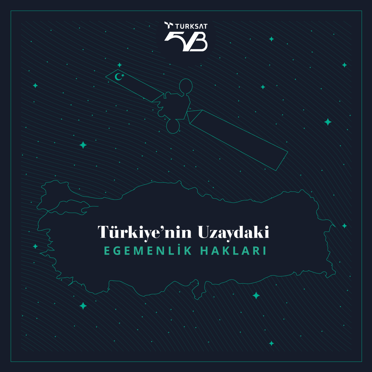 Uydularımız sayesinde kendi ülkemiz başta olmak üzere geniş bir kapsama alanıyla televizyon, radyo ve internet erişimi için hizmet sağlayan Türksat aynı zamanda uzaydaki varlığıyla egemenlik sahamızı koruyor. 

#Türksat5B #Türksat5thGen #BeşinciNesilTürksat #UlaşıncaBaşlar