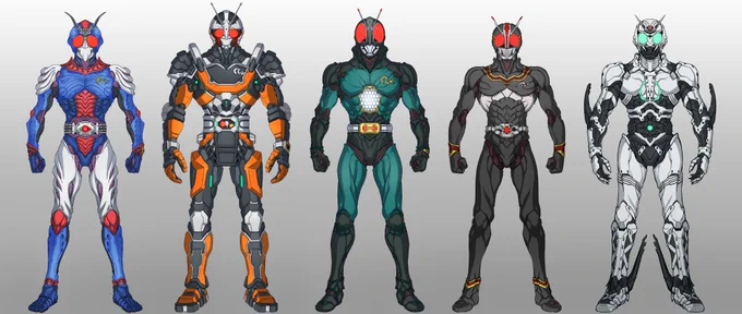 アレンジ仮面ライダーBLACK絵を並べてみた。
このシリーズ描いて行きたい。
リクエストとかあったらいいなぁ。 