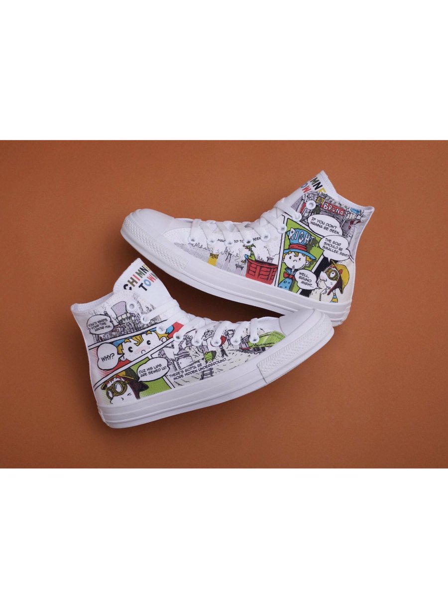 wa_by_converse's tweet image. 《ARTIST PRINT》

プリントカスタマイズサービスではアーティストさんのデザインを期間限定で作ることができます。

個性豊かなデザインが揃っております。
店頭・オンライン・HPでご覧いただけます！

#whiteatelierbyconverse #converse  #custmize  #ホワイトアトリエバイコンバース #コンバース