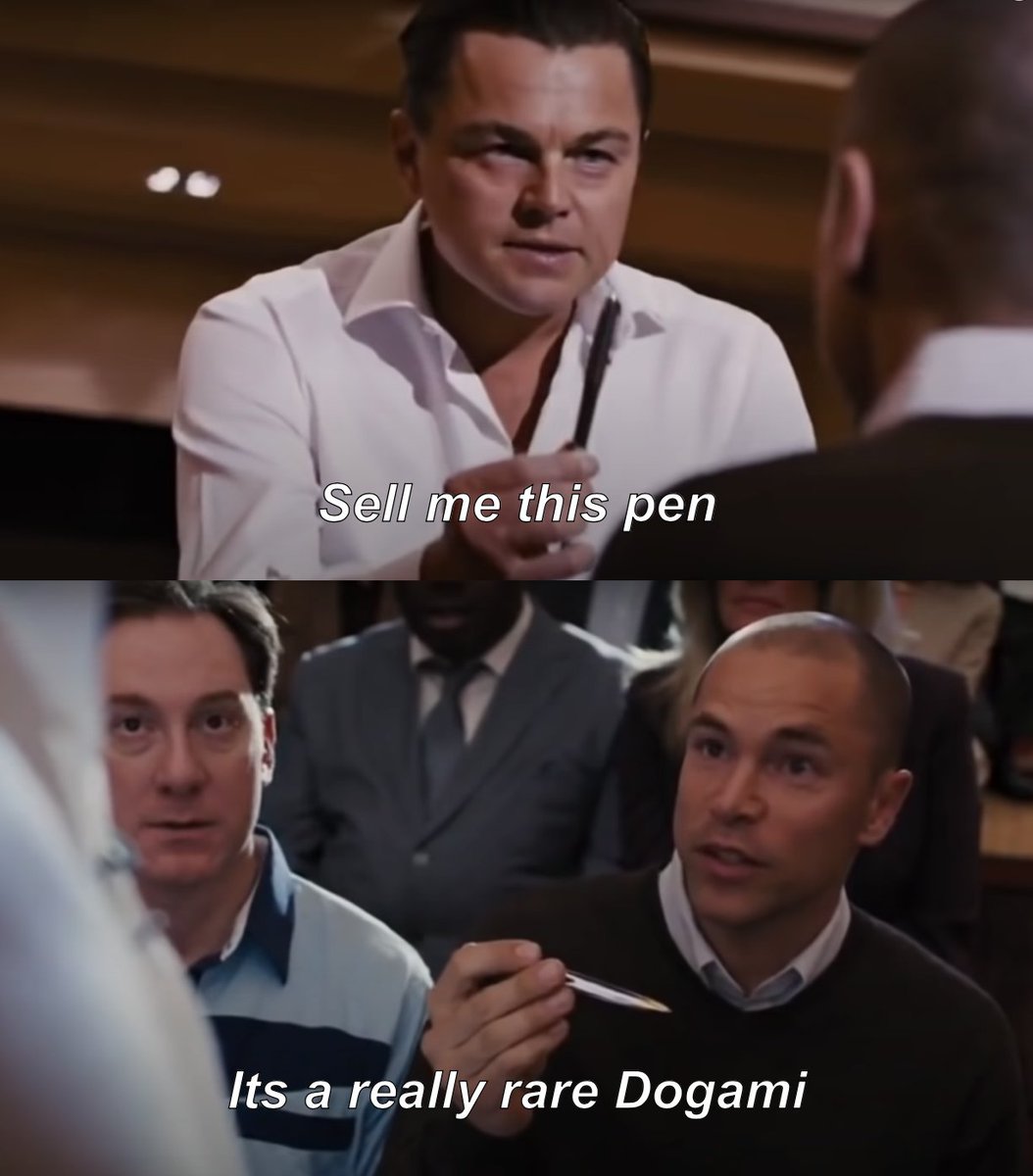 sushinigami_'s tweet photo. @Dogami Wolf of wall street? More like Dog-ami of wall street. Nailed it. #DogaMeme @Dogami https://t.co/WFV5cUaHHq