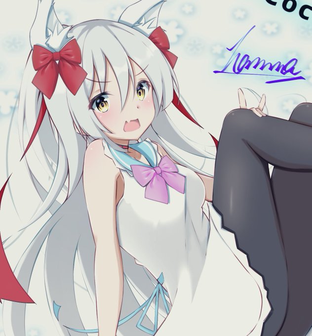 skebリクエストホッキョクキツネちゃんありがとうございました♪♪ 