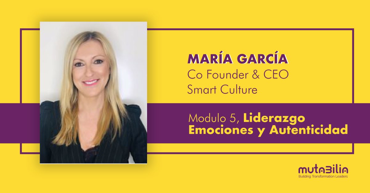 mutabilia_'s tweet photo. Trabajar la gestión productiva de emociones es algo súper necesario para acceder al cambio que persigue cualquier líder del futuro.
De esto nos habla @MariaGcoach en el módulo 5 de #Mutabilia 💜
¡No te pierdas la posibilidad de aprender con ella! ¡Únete! 🚀 https://t.co/hX3Al4Ec6N