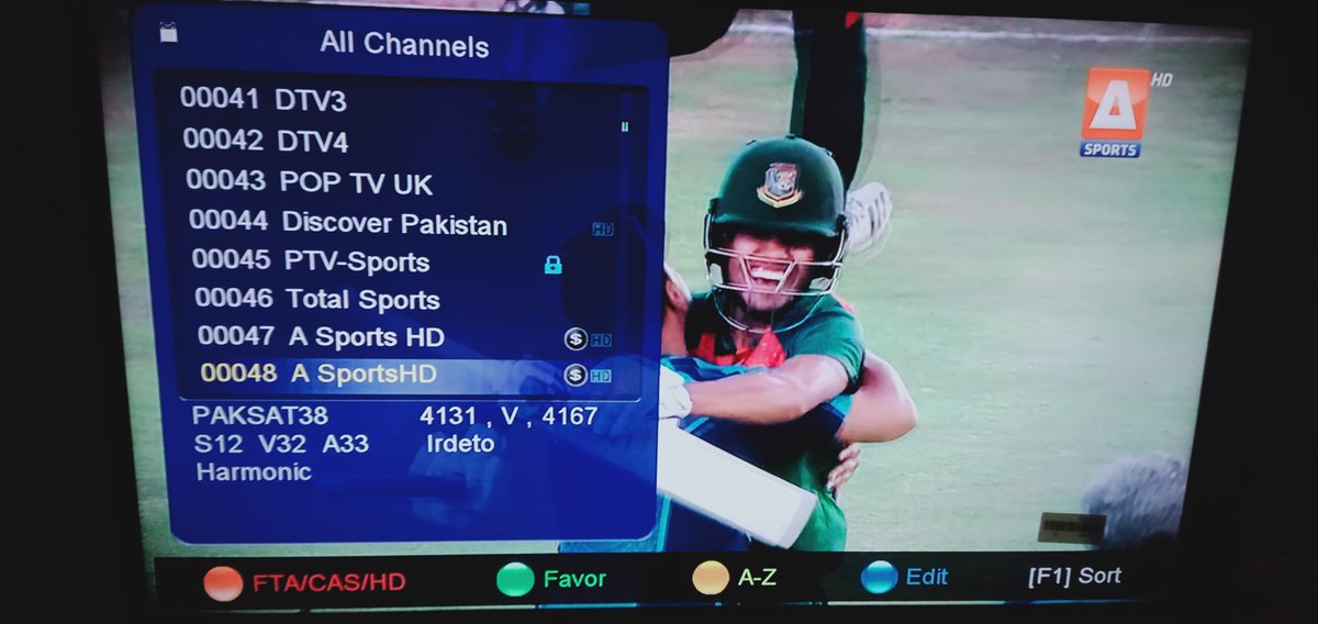 mramzan_art's tweet photo. A SPORTS HD
On
PakSat-1R @38.E
FREQ: 4132 V 4165
MPEG4/HD/FTA Started https://t.co/oVOZtRxHAX
