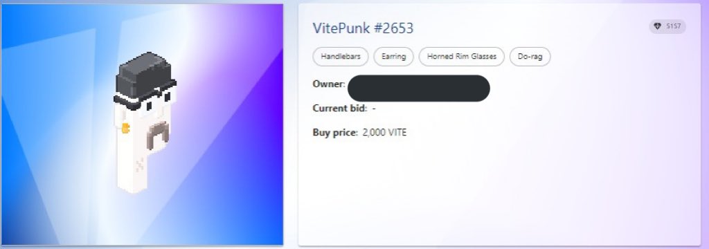 CryptoJuanan's tweet photo. @xxicenturycap @VitePunks What a nice #nft bro
I have also added some more to the buy market ππ
$VITE #VitePunks #ViteFleet β€οΈ https://t.co/shqMatuyp7