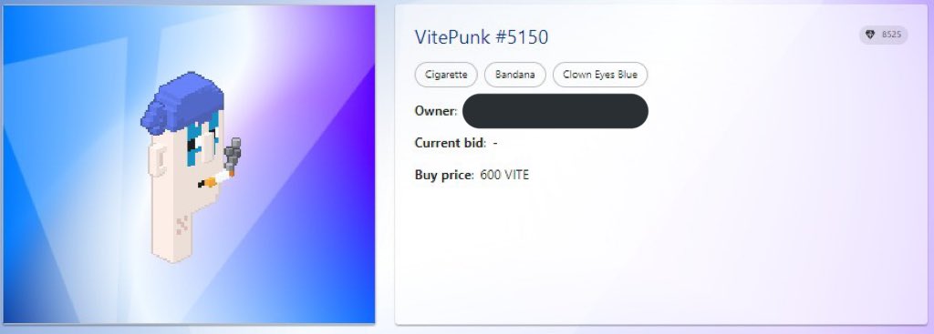 CryptoJuanan's tweet photo. @xxicenturycap @VitePunks What a nice #nft bro
I have also added some more to the buy market ππ
$VITE #VitePunks #ViteFleet β€οΈ https://t.co/shqMatuyp7