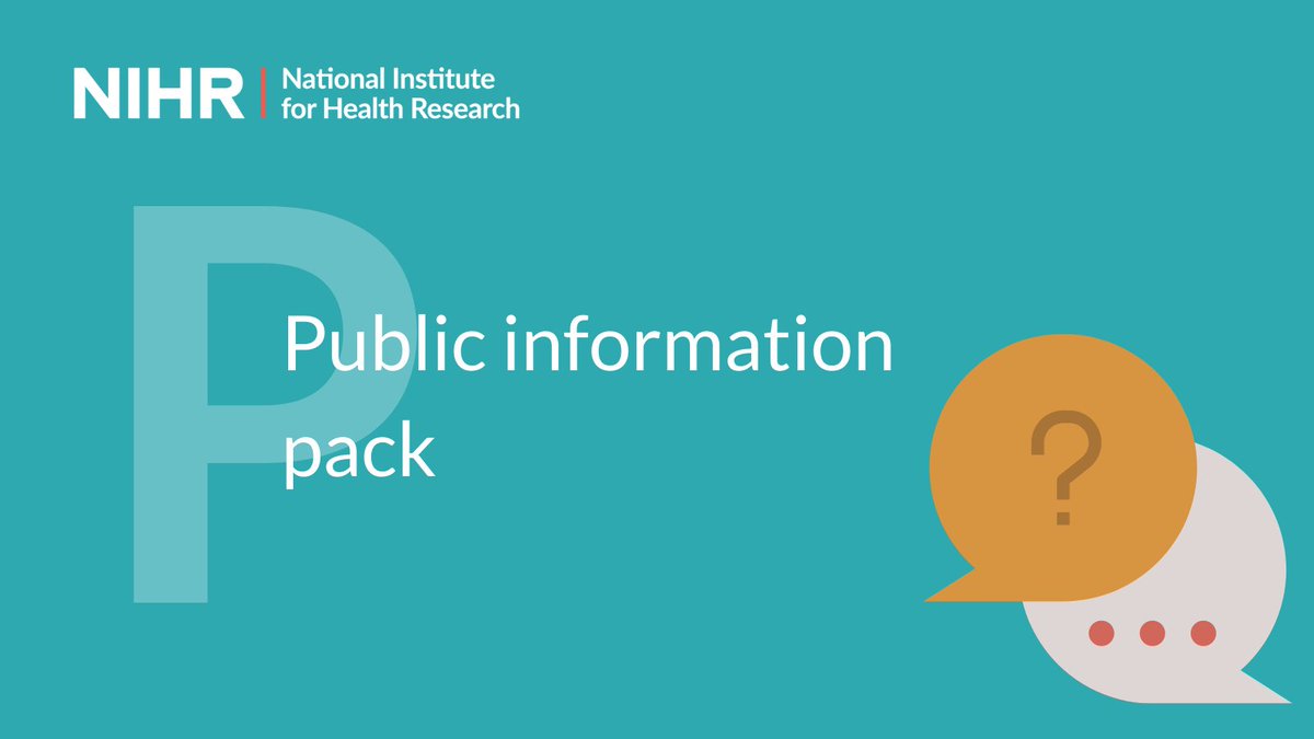 NIHR Involvement tweet media