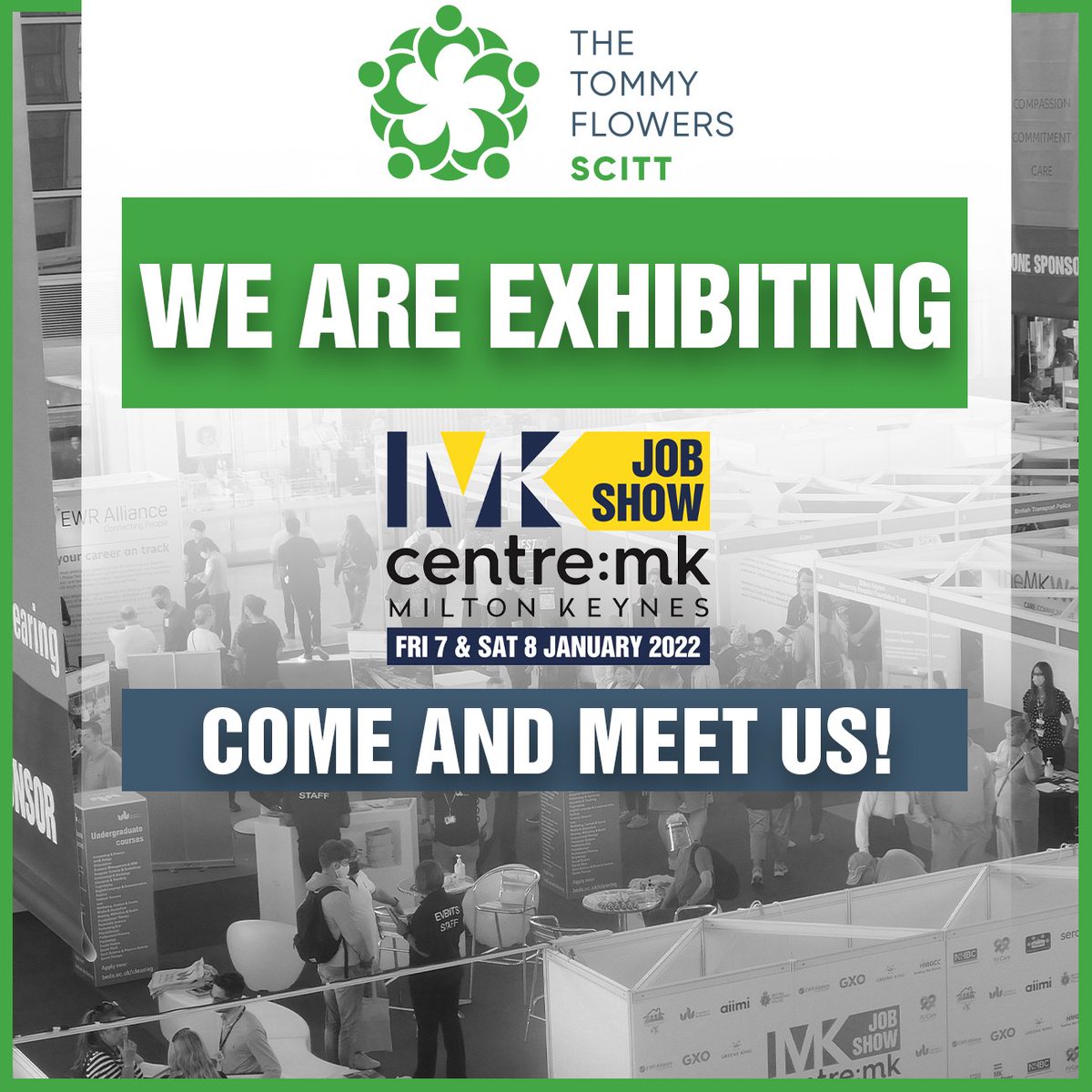 The Tommy Flowers SCITT (@tflowersscitt) on Twitter photo We are exhibiting at the MK Job Show this Friday (11am - 18pm) and Saturday (10am-17pm). Come and find us at the Centre MK and find out how you can get into Teaching. We'd love to meet you! <a href="/MKJobShow/">MK Job Show</a> #mkjobshow #getintoteaching #primary #tfscitt #miltonkeynes #secondary We are exhibiting at the MK Job Show this Friday (11am - 18pm) and Saturday (10am-17pm). Come and find us at the Centre MK and find out how you can get into Teaching. We'd love to meet you! <a href="/MKJobShow/">MK Job Show</a> #mkjobshow #getintoteaching #primary #tfscitt #miltonkeynes #secondary