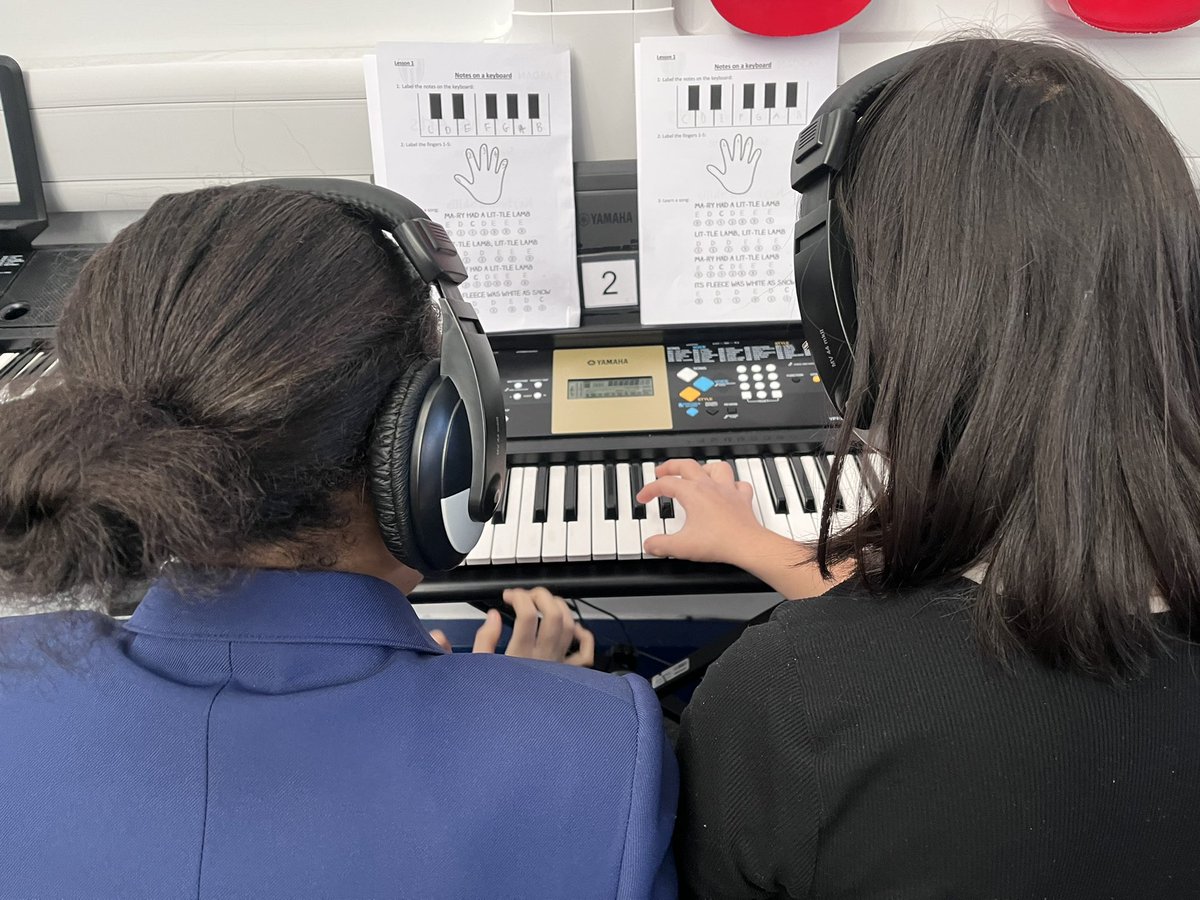 First <a href="/CN_PerformArts/">Castle Newnham Performing Arts</a> lesson of 2022 with <a href="/MissHutchings/">Tara Hutchings</a>. U2 have been learning how to play the keyboard. Well done to Cam and Harmony for peer assessing each others work.