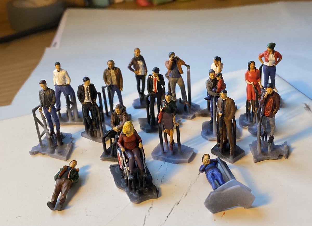 Some more figures painted. #TMRGUK