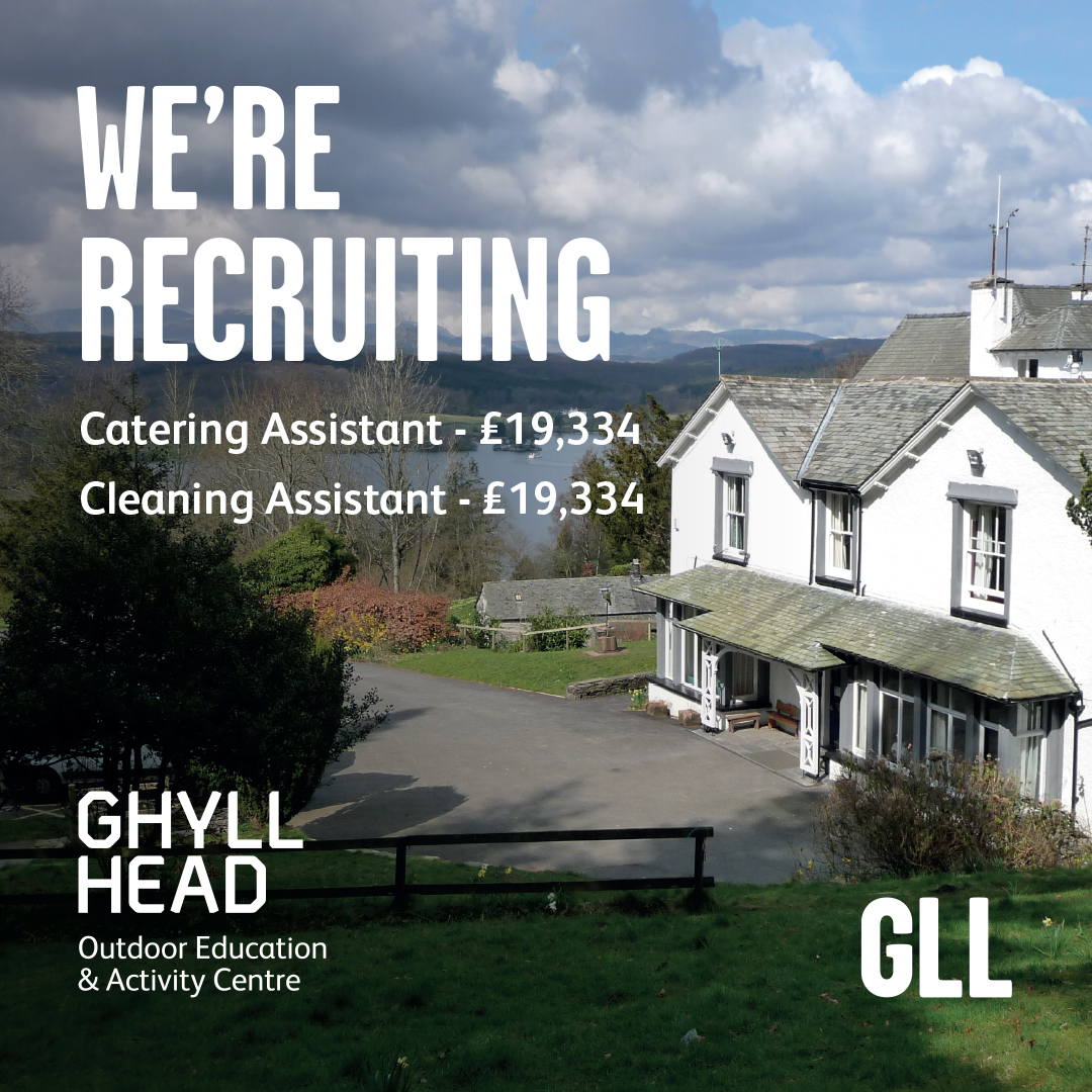 Better South Lakeland (@betterslakeland) on Twitter photo Our sister venue <a href="/Ghyll_Head/">Ghyll Head Outdoor Education & Activity Centre</a> has two great roles available. You'll be supporting their fantastic team to deliver high quality experiences for the many schools and groups that they welcome over the year. To find out more or to apply visit ghyllhead.org/jobs Our sister venue <a href="/Ghyll_Head/">Ghyll Head Outdoor Education & Activity Centre</a> has two great roles available. You'll be supporting their fantastic team to deliver high quality experiences for the many schools and groups that they welcome over the year. To find out more or to apply visit ghyllhead.org/jobs
