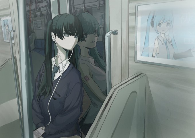 「座る 電車内」のTwitter画像/イラスト(人気順)