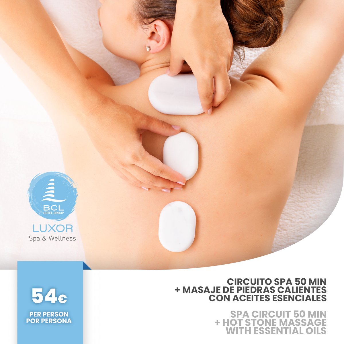 luxor_spa's tweet photo. Este mes de enero relaja el cuerpo y la mente combinando aceites esenciales con piedras naturales calientes. . ¡Reserva tu cita ya!  /
Relax your body and mind by combinig essentials oils with warm natural stones.  Book your appointment! #luxorspa #luxortime https://t.co/EC3ekmDJzr