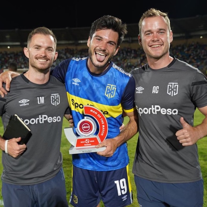 FIFPRO's tweet photo. 🗣 As former @CapeTownCityFC player Roland Putsche puts it, “just playing football is not enough.”

Having transitioned into the fitness industry, @RoliPu wants other players to start planning for the future.