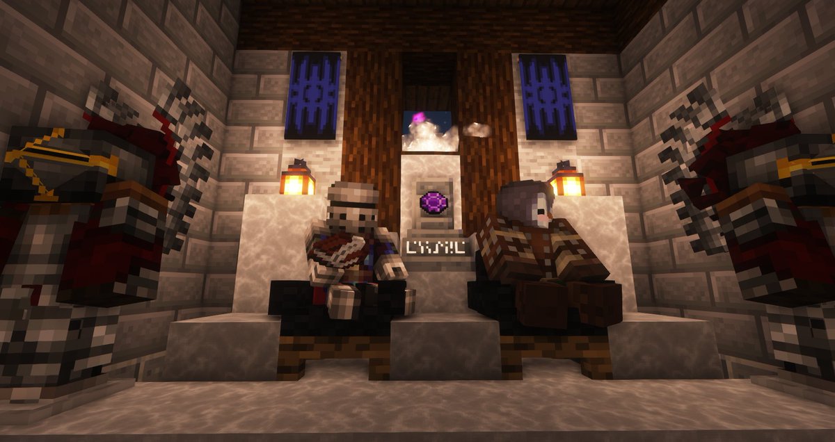 Muy buenas a todos hoy vengo a presentar a la realeza de Garlond.
El rey Ronin y la reina Superpingu