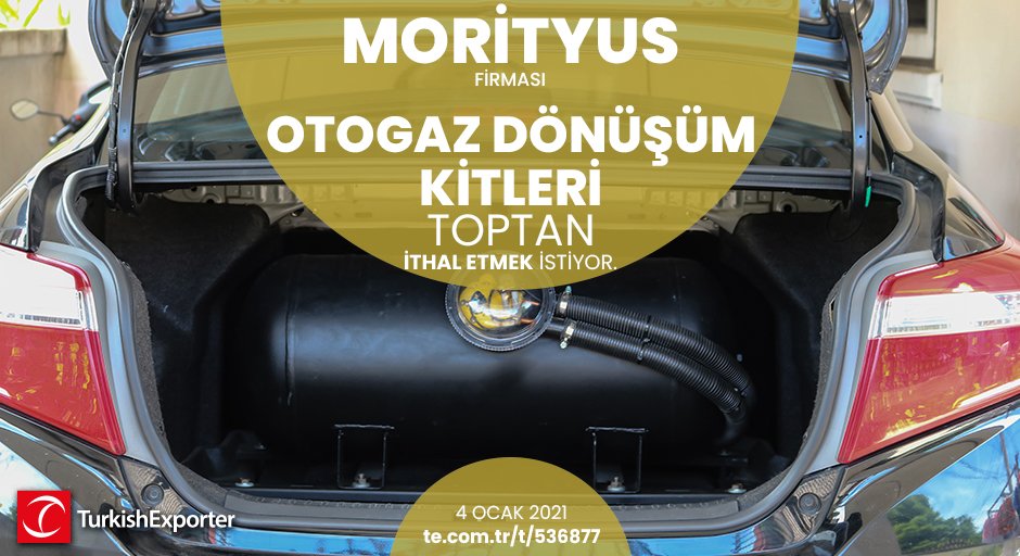 ihracatcomtr's tweet photo. 💡İhracat Fırsatı!
📍Morityus firması, otogaz dönüşüm kitleri toptan ithal etmek istiyor.
⭐Bu ihracat fırsatının detaylarına erişmek için linke tıkla!
https://t.co/RqZYZXU58T
#turkishexporter #ihracat #b2b #trade #otogazdönüşüm #lpgconversion #automotivelpg #automotive #lpg https://t.co/AALZNK4bGU