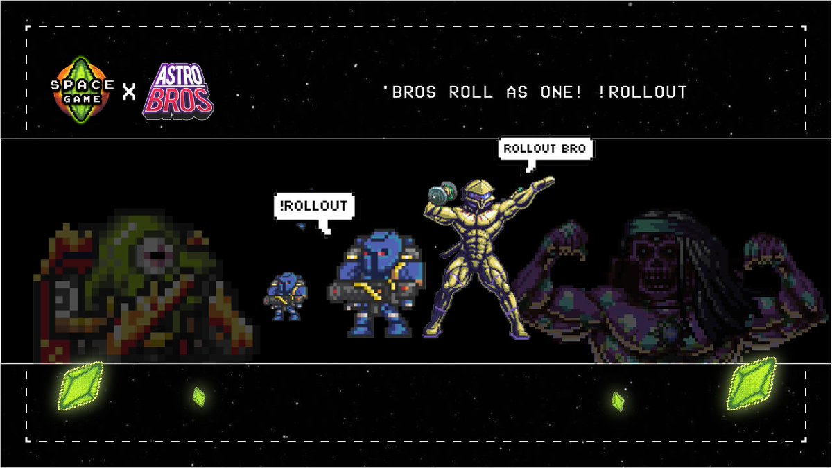 AstrobrosNFT's tweet image. The Marines of @spacenftdotgame are calling for reinforcements and Astrobros have heeded their call! 

Win one of 20 WL spots by: 
1️⃣ Following @spacenftdotgame &amp;amp; @AstrobrosNFT
2️⃣ Like &amp;amp; RT
3️⃣ Tag your 'Bros!
Entry closes in 24 hours! 

'Bros, ROLLOUT!

#NFTCommunity #NFTGaming