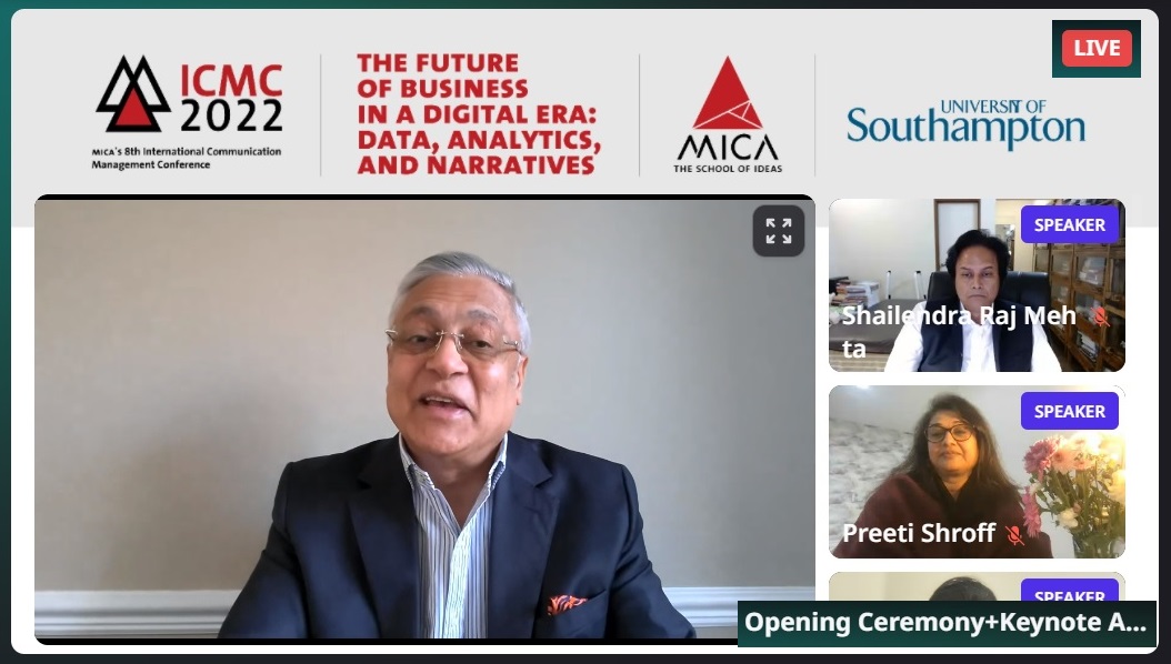 Rob Angell (@robert_j_angell) on Twitter photo Successful opening ceremony of #ICMC2022 with an inspiring #keynote by @LordKPatel of Bradford which captivated the audience and reflected on the value of data in solving global challenges <a href="/MICA_Ahmedabad/">MICA</a> <a href="/SotonBusiness/">SotonBusinessSchool</a>
<a href="/_indiagroup/">Amarjit Singh</a>
<a href="/UoS_IndiaCentre/">University of Southampton India Centre</a>
@FalkinghamJane Successful opening ceremony of #ICMC2022 with an inspiring #keynote by @LordKPatel of Bradford which captivated the audience and reflected on the value of data in solving global challenges <a href="/MICA_Ahmedabad/">MICA</a> <a href="/SotonBusiness/">SotonBusinessSchool</a>
<a href="/_indiagroup/">Amarjit Singh</a>
<a href="/UoS_IndiaCentre/">University of Southampton India Centre</a>
@FalkinghamJane