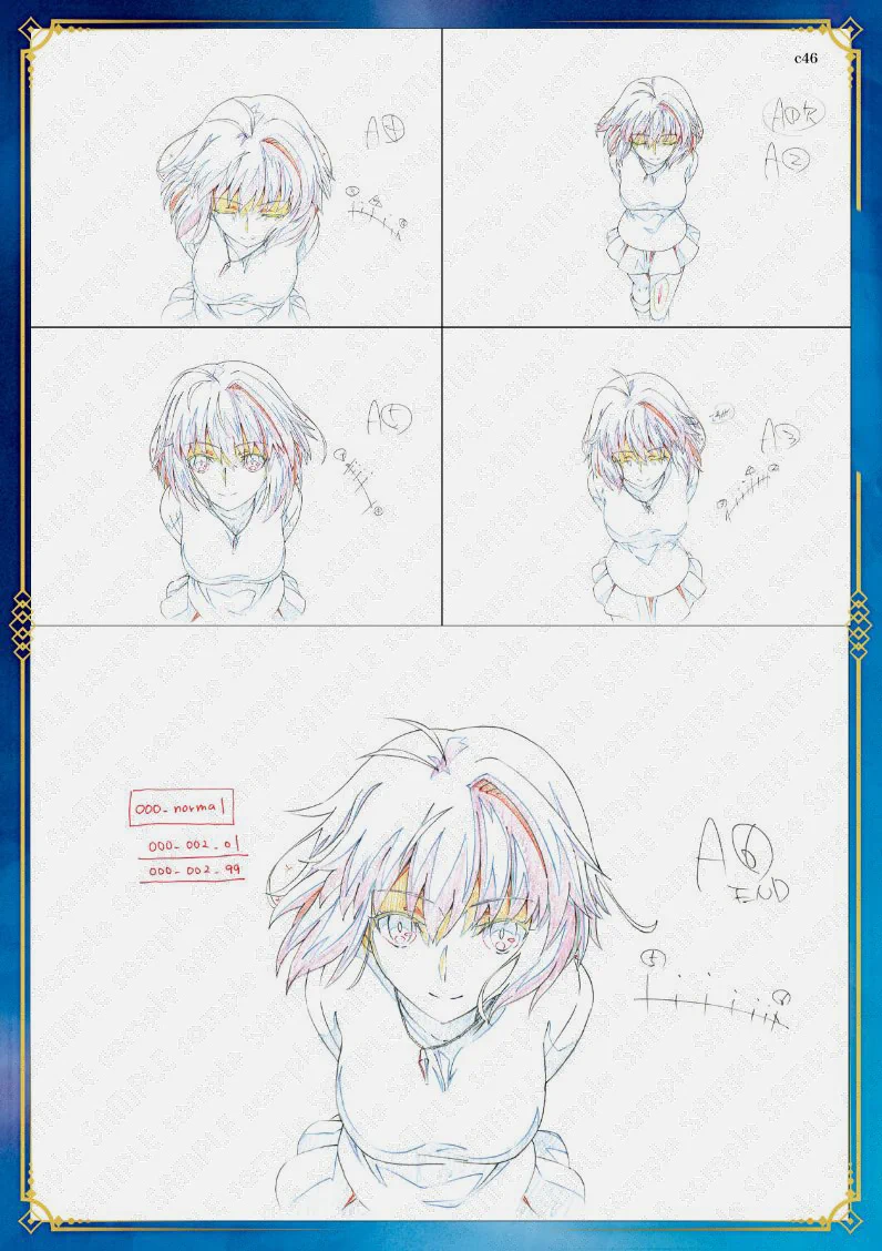 月姫 オープニング絵コンテ集 ufotable on X: 