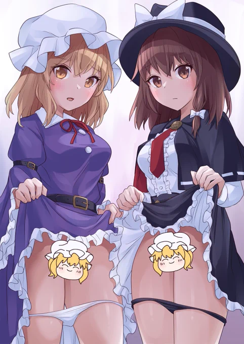 見せてくれる蓮メリちゃん 