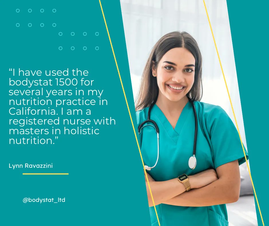 Bodystat_Ltd's tweet photo. Thank you Lynn, we are happy to hear that the Bodystat 1500 has aided you and your practice for years.🤝 We hope it can carry on being a crucial piece of equipment for you!👏

#bodystat #healthservice https://t.co/5QbF8VPaVn