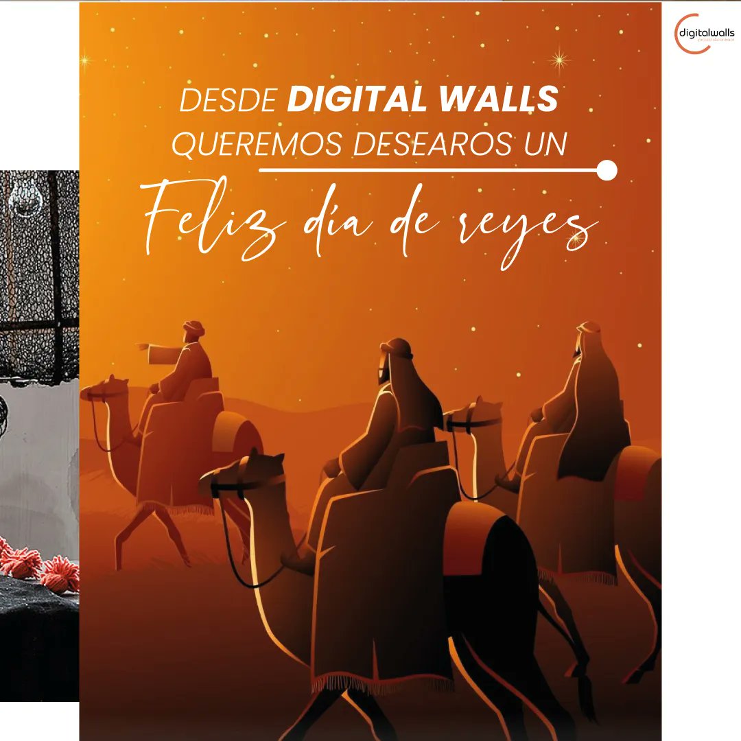 Se acerca la noche más mágica del año, ¡la noche de Reyes! 👑👑👑

Desde DigitalWalls queremos desearos mucha alegría e ilusión, ¡y que disfrutéis de esta noche como niños!👦👧👶

Deseamos que tengáis una noche llena de amor y regalos. ✨🎁