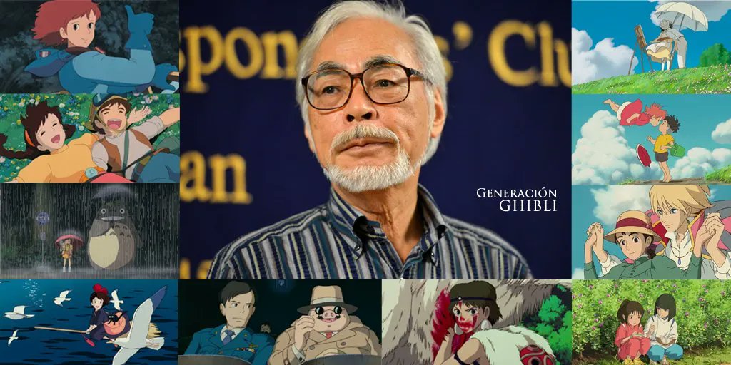 🎂 Hayao Miyazaki cumple hoy 81 años.

🔍 Fundador de Studio Ghibli y director de películas como 'El viaje de Chihiro', 'La princesa Mononoke', 'Mi vecino Totoro', 'El castillo ambulante', 'Porco Rosso', 'El viento se levanta' o 'Ponyo', entre otras, nació el 5 de enero de 1941.