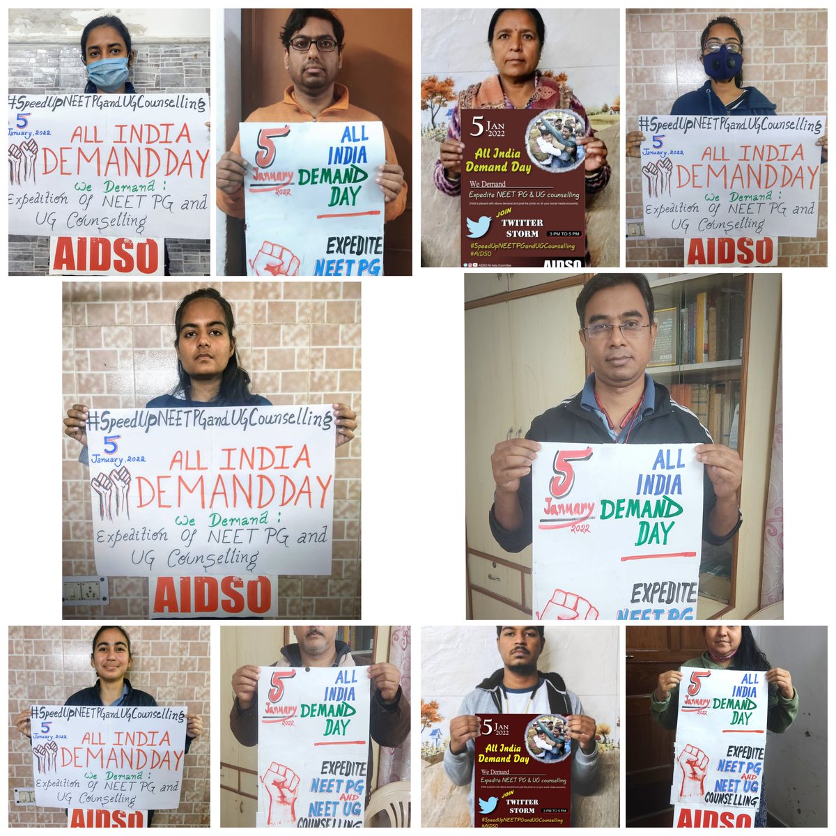#SpeedUpNEETPGandUGCounselling 
#AIDSO