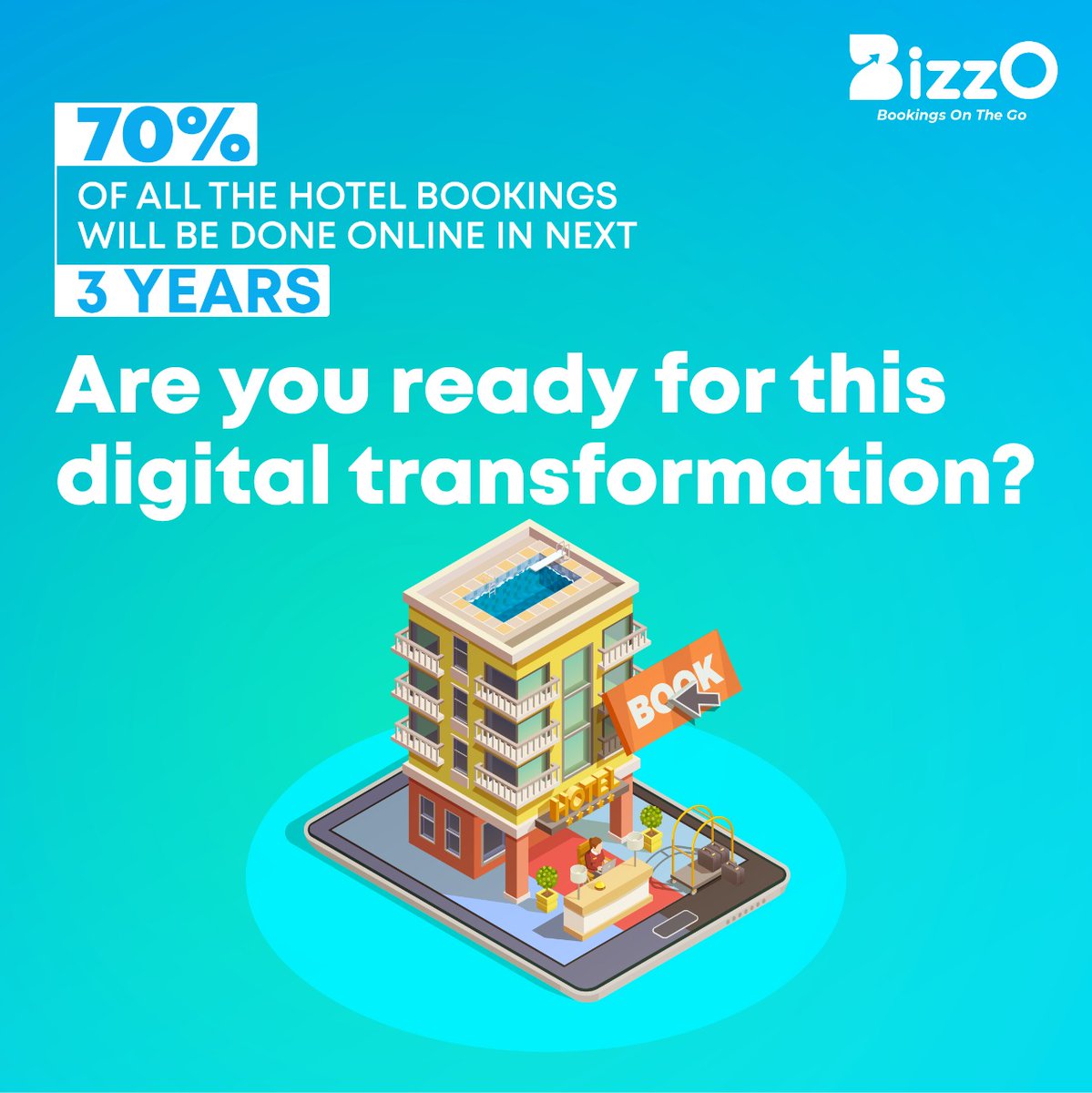 BizzoApp's tweet photo. Online hotel reservation has been booming day by day. People have started preferring pre booking of hotels. Having an offline hotel business is more like losing customers. Get your hotel business online and get bookings 24*7.

#HolidaySeason #Tourism #bizzoforyourbizz #BizzO https://t.co/zm8grhFwq9