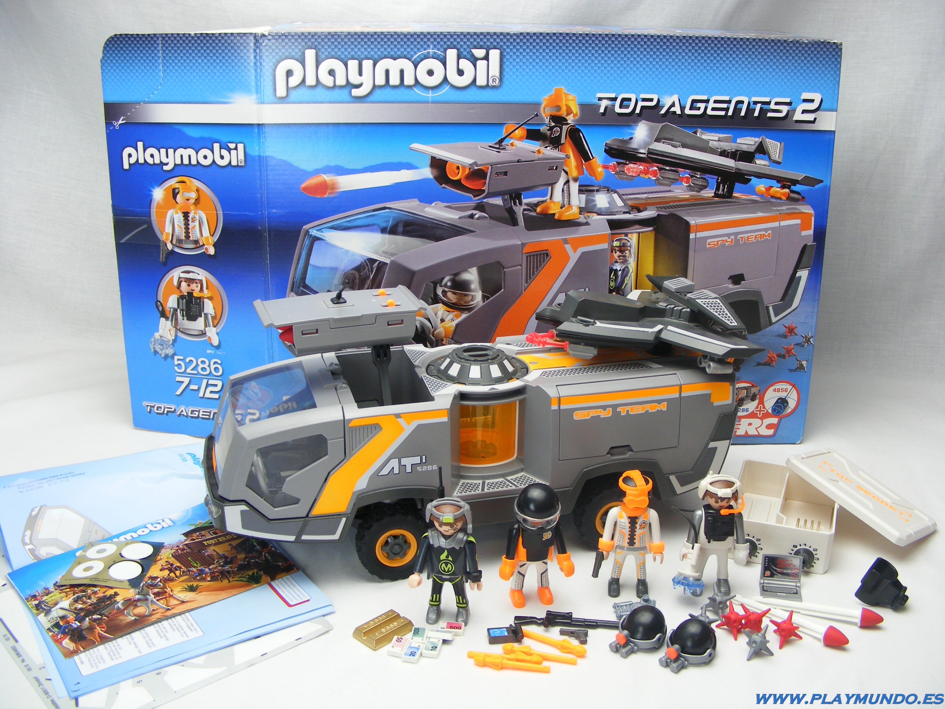 Playmobil spy team best sale 5286