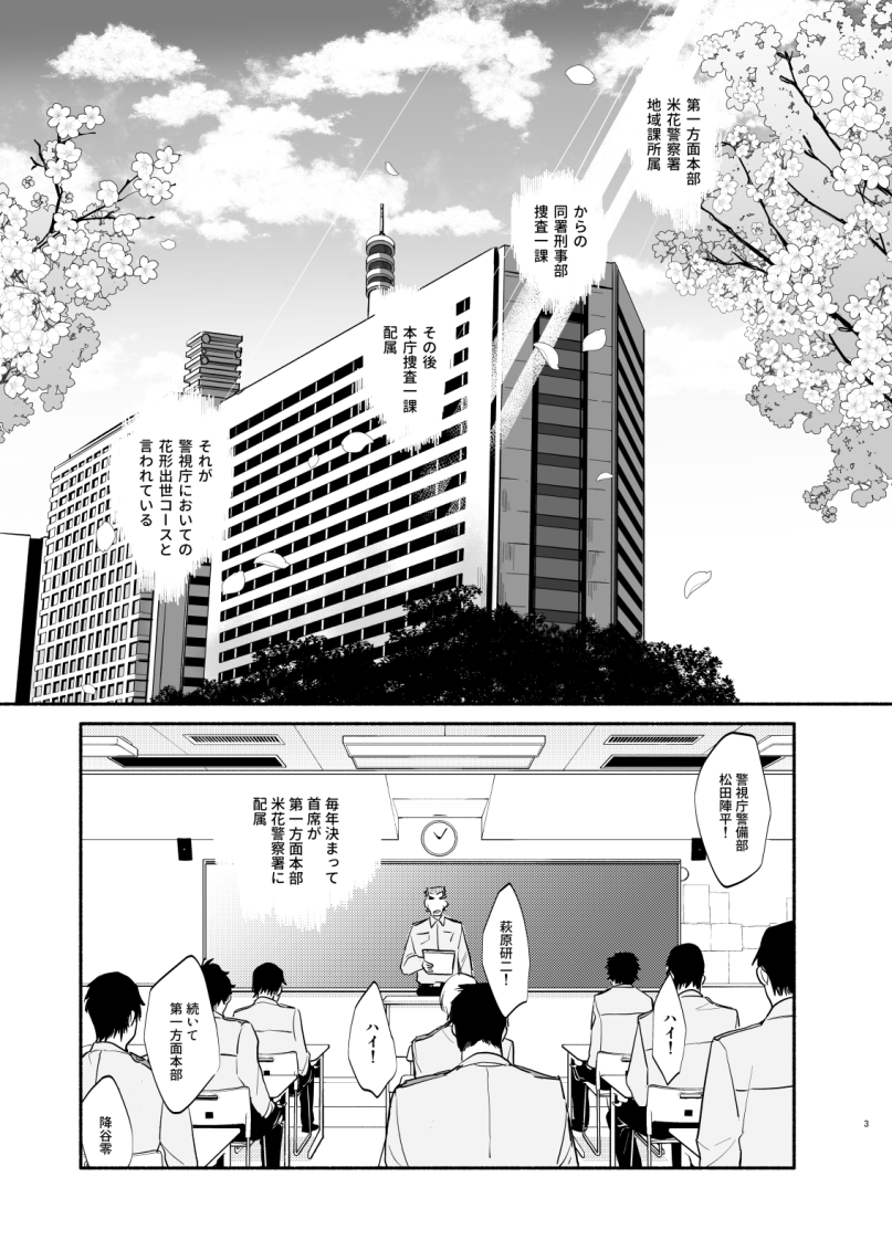 【1/9秘密の裏稼業27】新刊サンプル
「同じ星を見ている」全年齢/B5/40p/500円
3号館J43a養豚場 にて
警察学校組の短編集でシリアス強めです。描きたいところを詰めました。実際の組織団体の仕組みとは全く関係ないフィクションです👮
pixiv→https://t.co/U5JjOspm1b
🐯→https://t.co/JvBvy3XQzs 