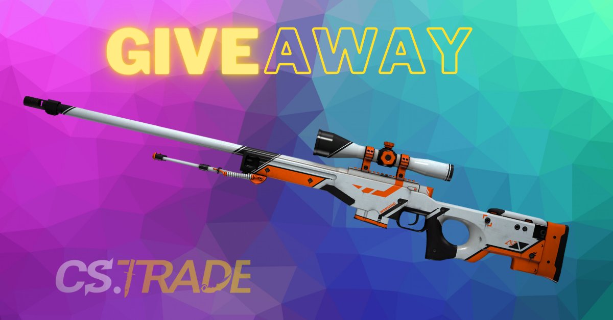 CS.TRADE AWP | Asiimov BS Giveaway gleam.io/0HTzK/cstrade-… #win