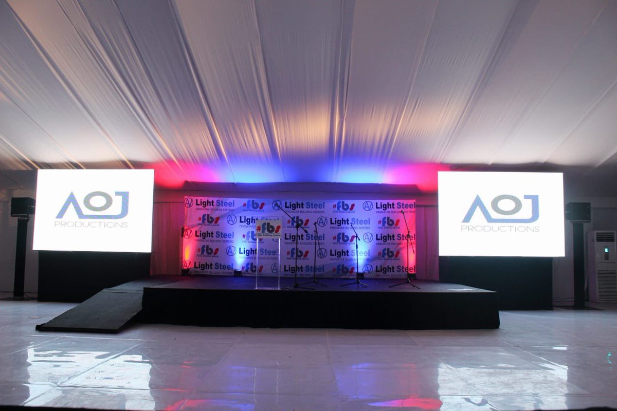 DjTMix_SA's tweet photo. AOJ Productions Supply the following Audio Visual State Of The Art Equipment with well trained supporting crew for events;

📌PA System(Sound)
📌Lighting
📌Stage
📌LED Screens
📌TV Screens
📌Live Steaming
📌Delegate Mics
📌Generators
📌Technical Support 

Call/Watsaap: 0761128637 https://t.co/UufoNEzXCq