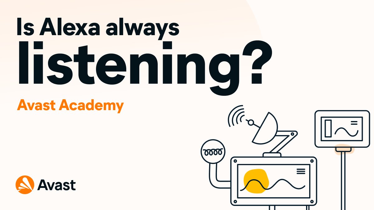 Avast's tweet image. Did you get an Amazon Alexa for the holidays? Learn more about how Alexa works, and how to protect your privacy 👉 ava.st/3HwYsa0