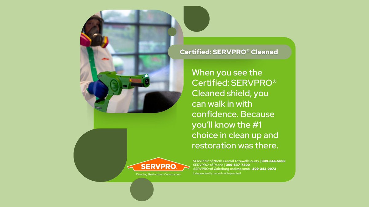 bddy.me/3EQFedG 
#servpro #cleaning #restoration #centralillinois #csc #certifiedservproclean #consult #clean #certify