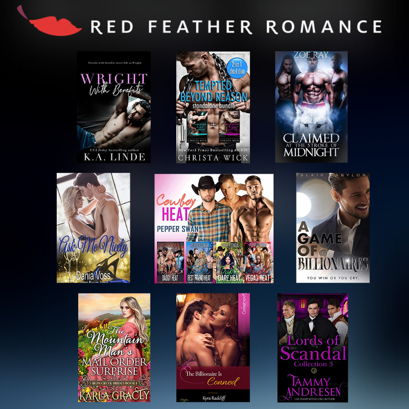 RedFeatherRom's tweet photo. Did you set a goal to read more this year? 📚💯 Choose an enticing romance eBook at https://t.co/0w8O6Zc9W3 to get started❣️  #books #amreading #romance https://t.co/Ab6Nyzr7hg