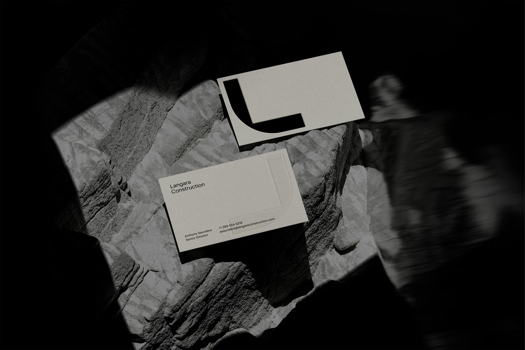 Vanderbrand represent Langara Construction’s reputation with a geometry-driven identity system → t-bi.link/langaraconstru…