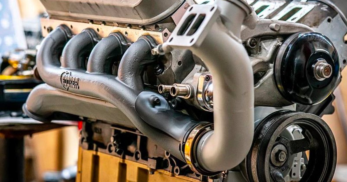 motorstate's tweet image. Hooker BlackHeart LS Turbo Exhaust Manifolds are the simple solution for adding a turbo to your muscle car. They are made from High-Silicon-Moly ductile iron, have a natural cast finish and are much more durable than fabricated headers. #hookerheaders #lspower #motorstatedist