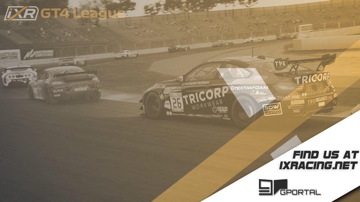 IXRacing's tweet image. It’s official, the GT4 League is back for 2022!

Claim your seat now in the IXRacing Discord server and enjoy the fun filled Wednesday races in all new two splits for even closer racing.

#ixracing #xbox #racing #gtworld #simracer #simracing #twitch #livestream #acc #AssettoCorsa