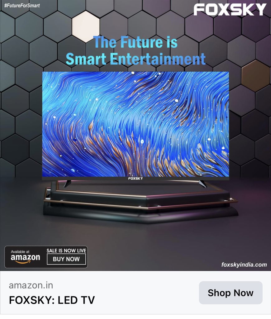 FOXSKY Twitter: "The Future is Entertainment ! #Foxsky LED TV.. 👉 Available at Amazon - https://t.co/BUa9JzyAQQ #forsale #Ledtv #future https://t.co/PRuWB6rxO0" / Twitter