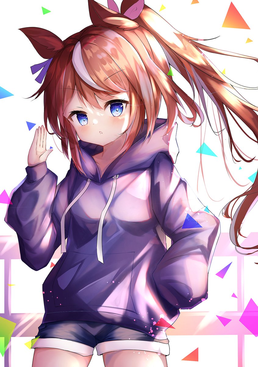 トウカイテイオー トウカイテイオー テイオー描きましたよ 全身にするとパーカーの下手さがバレ 豆腐のイラスト