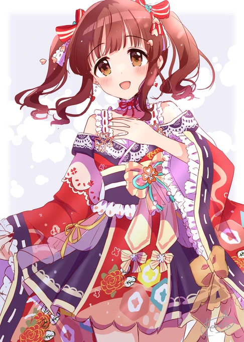 白詰草縁起*智絵里ちゃん 