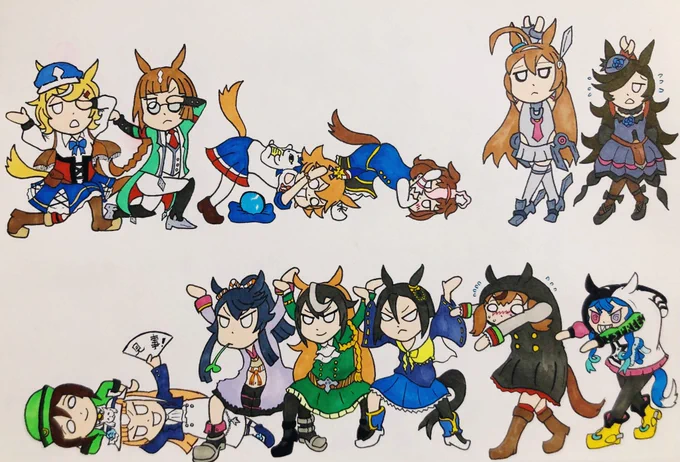 やる気のねぇウマ娘
ウマミーベイベー
#ウマ娘 