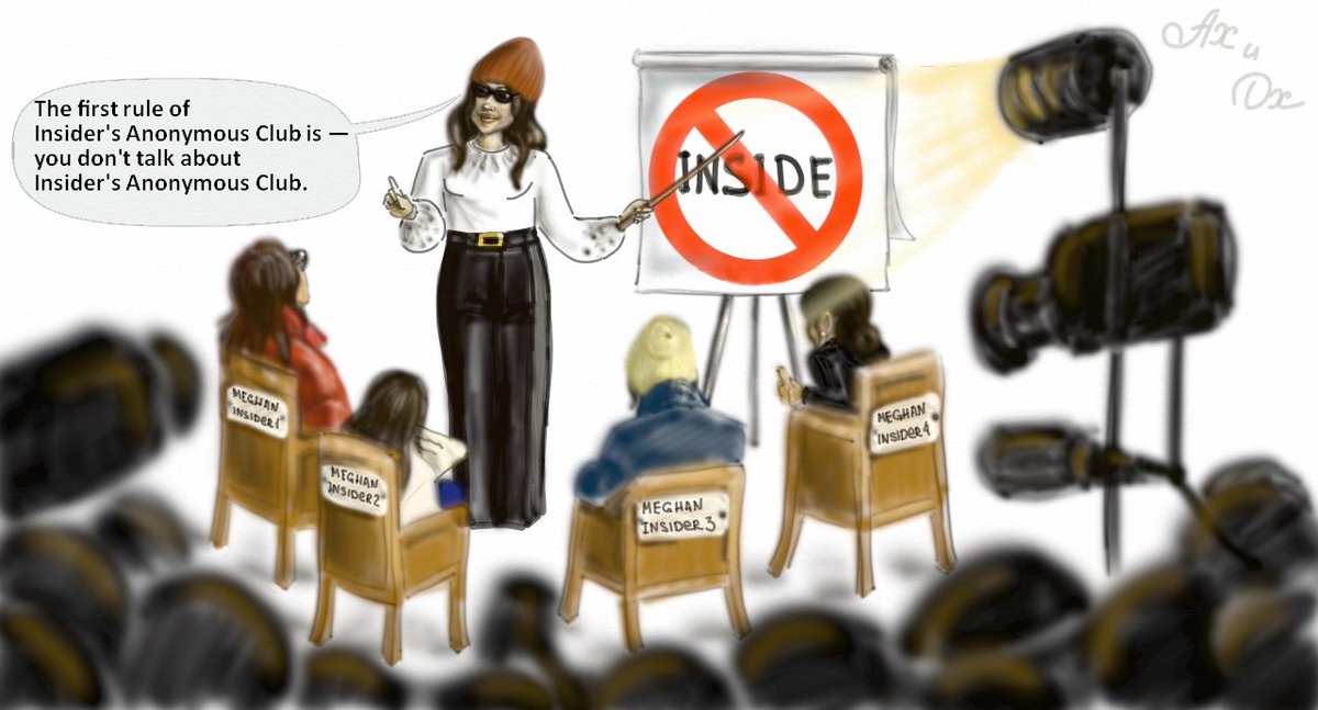 No more insiders in Montecito? 🤔
At the same time, somewhere in the underground Insider's Club
#MeghanMarkleisaNarcissist #МеганМаркл #MEgain #CharlatanDuchess #harkles #DuchessofDeceit #PrincessPrivacy #harryswife #TeamQueen #SussexGrifter #DukeOfDipshittery #MeghanandHarryLie