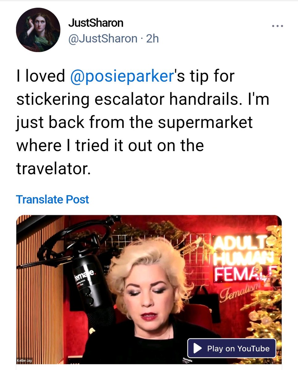 StandingforXX's tweet photo. theposieparker/Kellie-Jay; Escalator action.
TERFs are moving up! #stickeractivism
#BeTheBillboard
https://t.co/i1bMdSqh8c https://t.co/wFCeB30Ube