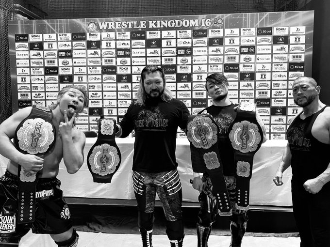 House of Torture, los grandes ganadores de este Wrestle Kingdom.