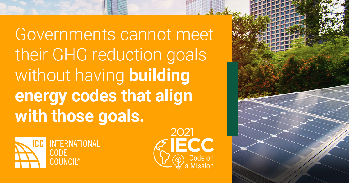 IntlCodeCouncil's tweet photo. ICC launched its “Code on a Mission” challenge to get more than 1/3 of the US covered by the 2021 IECC by the end of 2023. Our #CodeOnAMission toolkit provides resources such as digital cards for sharing on social media and more. Access the toolkit here: https://t.co/IpQk6CNY64 https://t.co/kZqeBoy8cG