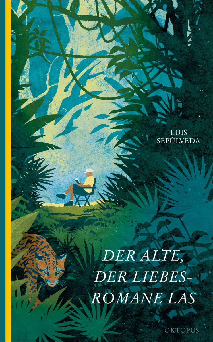 embachileberlin's tweet photo. LUIS SEPULVEDA "Der Alte, der Liebesromane 💕📚 las": Der moderne Klassiker ist in neuer Übersetzung v. Mayela Gerhardt bei Octopus im @KampaVerlag erschienen. Rezension @WDRaktuell  unter diesem Link: https://t.co/UWgzRpEpPN @culturas_cl @diracchile @glasperlspiel13 @rbbKultur https://t.co/mYV899fy7F