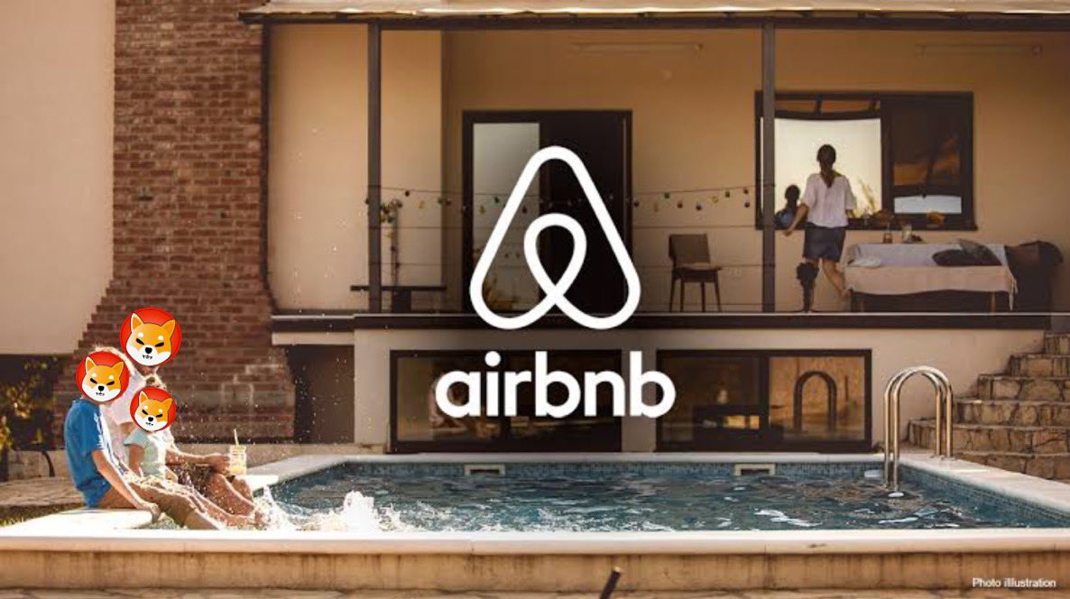 ShibaAustralia's tweet photo. Imagine going on holiday with the family for a holiday in a private rental or an intimate experience with your partner or that solo trip away from a hotel; and paying in $shib 🤩 @Airbnb there are over 1 million of us ready to take on the world and pay in $shib 🐶 🌎 ✈️ https://t.co/RbAW5tIZ5v